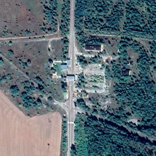 Dytyatky Checkpoint - Chernobyl Exclusion Zone in Dytyatky, Ukraine (#2 ...