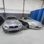 Nissan 350z Cabrio and BMW M3 E92