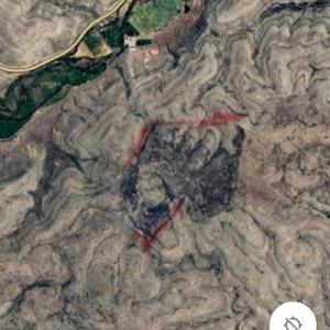 Strange Red Lines in Glencoe, NM - Virtual Globetrotting