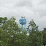 Akron water tower