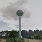 Evart water tower