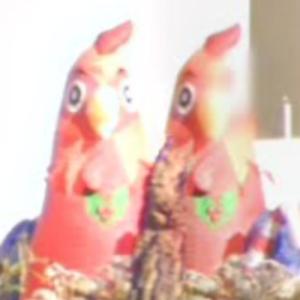 Chicken Inflatable in Santa Barbara, CA - Virtual Globetrotting