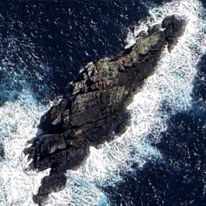 Olsen Rock (Google Maps)