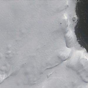 Lewald Glacier (Google Maps)
