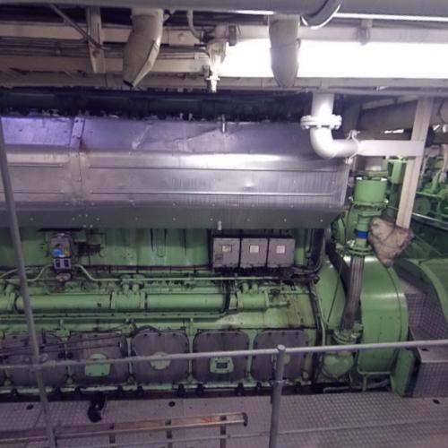 Engine room in Grytviken, South Georgia and the South Sandwich Islands ...