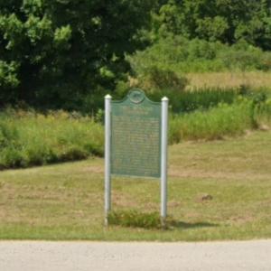 First Wexford County Courthouse marker (StreetView)