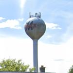 Mesick water tower
