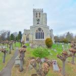 St Mary&rsquo;s Thame - Grave of Robin Gibb and other Famouse People