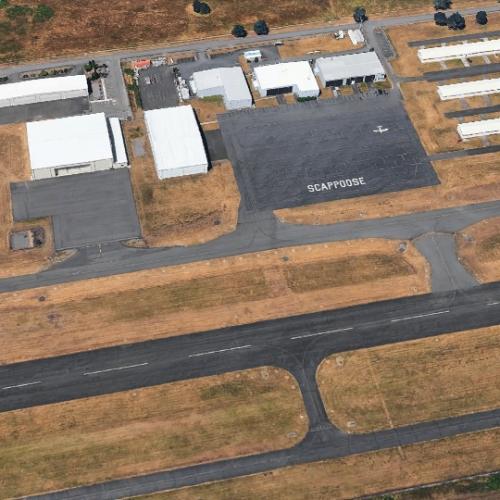 Scappoose Industrial Airpark in Scappoose, OR (Google Maps)