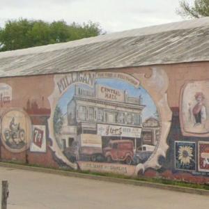 Milligan mural (StreetView)