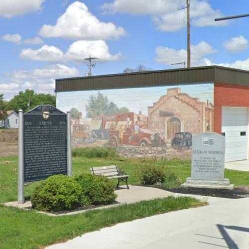 1879 Exeter 1979 marker in Exeter, NE - Virtual Globetrotting