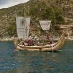 Totora reed boat
