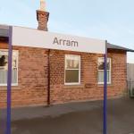 Arram railway station