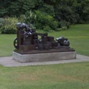 'A Maximis Ad Minima' by Eduardo Paolozzi (StreetView)