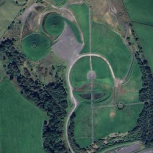 'Crawick Multiverse' by Charles Jancks (Google Maps)