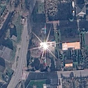Lens flare (Google Maps)