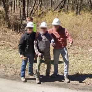 Posing for Google Street View (StreetView)