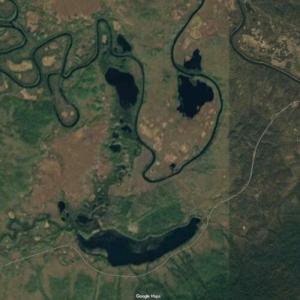 Smiley face (Google Maps)