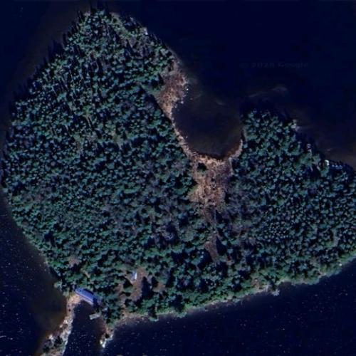 Jack’s Island in Balmertown, Canada (Google Maps)