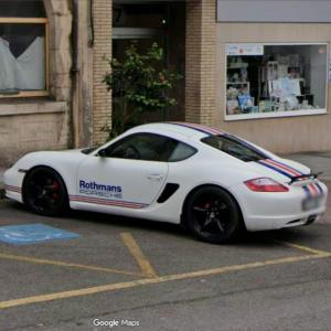Rothmans Porsche 987 Cayman S (StreetView)