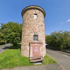 Rotenburg an der Fulda transformer tower (StreetView)