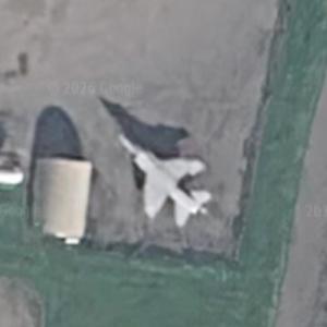 Mirage F1C (Google Maps)