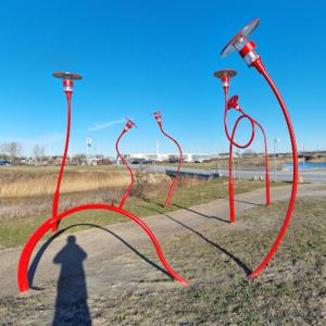'ARKENWALK' by Jeppe Hein (StreetView)