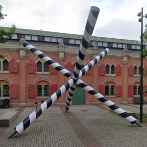 'Pulsating Coordinate System' by Leif Bolter (StreetView)