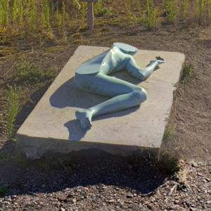 'Half Girl (Left)' by Anders Kris&aacute;r (StreetView)
