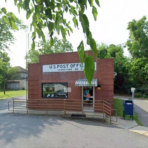 Sharptown Post Office, MD in Sharptown, MD - Virtual Globetrotting
