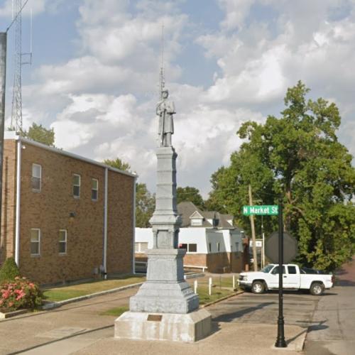 GAR memorial statue in Mount Carmel, IL - Virtual Globetrotting