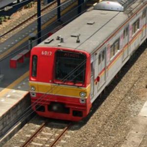 Tokyo Metro 6000 In Buaran Station (StreetView)