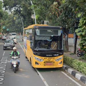 This School Bus Doesn't Have a Stop Sign (StreetView)