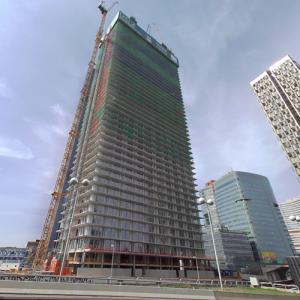 DC Tower 2 under construction (StreetView)