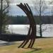 '88.5&deg; Arc x 7 from the series Vertical Arcs' by Bernar Venet