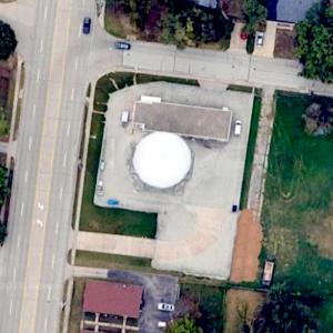 The "Egg Tower" Long Range Radar Station (Google Maps)