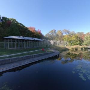 'Greenwood Pond: Double Site' by Mary Miss (StreetView)
