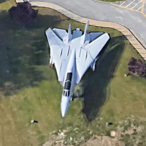 F-14A (Google Maps)