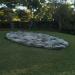 'White Quartz Ellipse' by Richard Long
