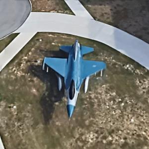 F-16A (Google Maps)