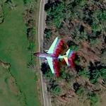 Airplane in flight