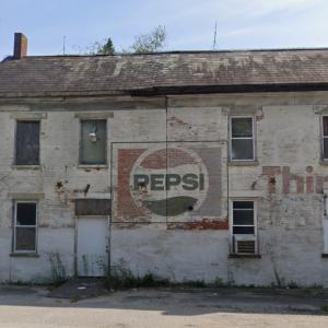 Pepsi ghost sign (StreetView)