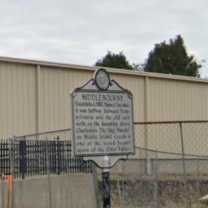 Middlebourne Marker (StreetView)