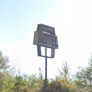 Hillside Motel sign (StreetView)