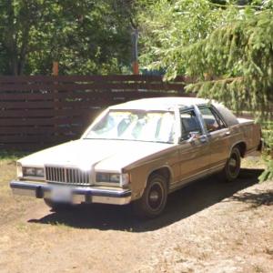 1985 Mercury Grand Marquis (StreetView)
