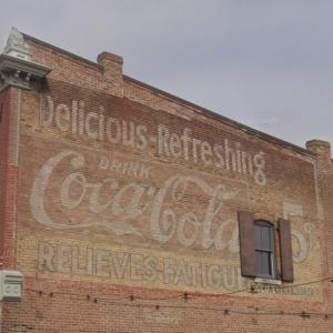 Coca-Cola ghost sign (StreetView)