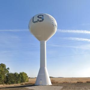 Inwood, IA Water Tower (StreetView)