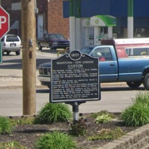 Snagtown ~ New Corner marker (StreetView)