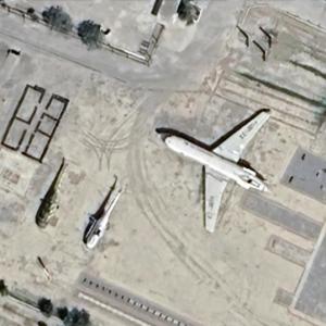 Aircraft boneyard (Google Maps)