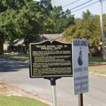 William Mansel Long Sr. Memorial Drive marker